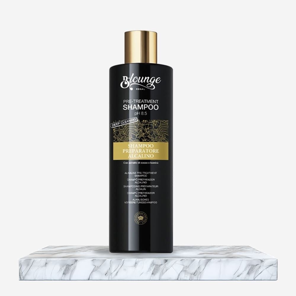 Pre-Treatment Shampoo Komeko B•Lounge shampoo preparatore alcalino capelli